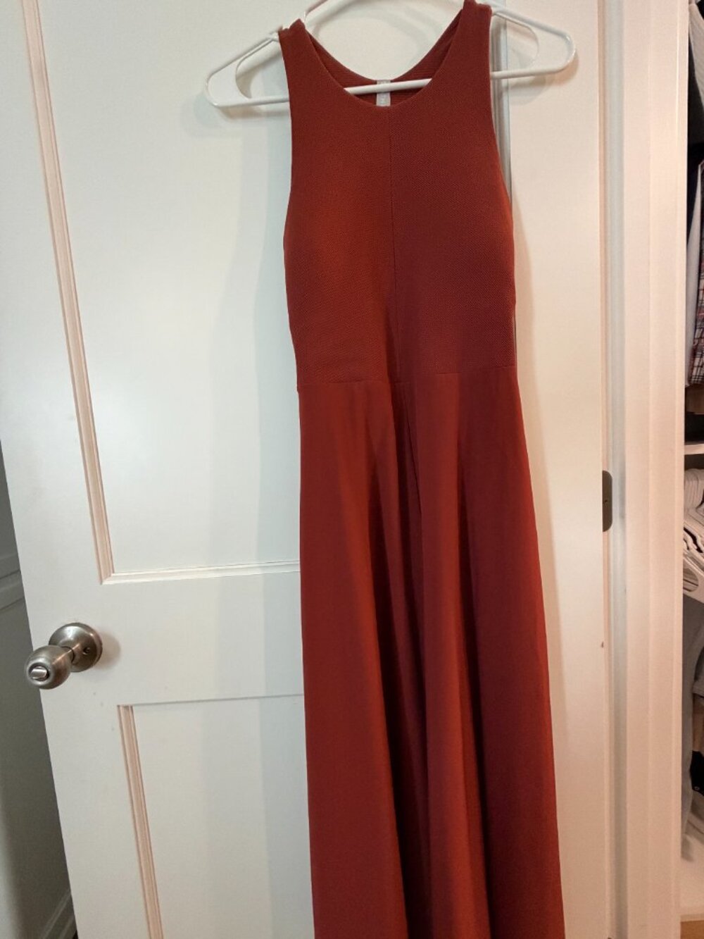 Athleta Midi Tank Dress Size Small - Picture 5 of 6